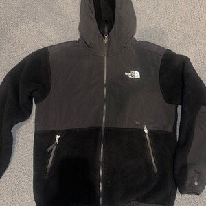 The North Face Charcoal Fleece Denali Jacket